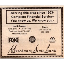 Merchant state bank d'occasion  Expédié en Belgium