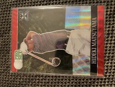 2021 Leaf Red Blue Wave Hideki Matsuyama RC #/60 comprar usado  Enviando para Brazil