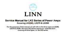 Linn lk260 lk275 usato  Vanzaghello