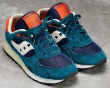 Usado, Tênis Saucony Shadow 6000 verde camurça laranja marinho masculino tamanho 6.5 feminino 8 comprar usado  Enviando para Brazil
