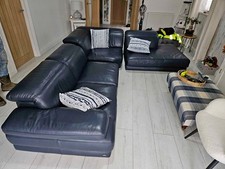 Dark blue leather for sale Dark blue leather for sale  HARROW