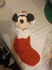 Chaussette noël mickey d'occasion  Cany-Barville