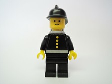 Lego Figurka Miasto Strażak Naklejka Szary Airtank firec019s 374 590 640 na sprzedaż  Wysyłka do Poland