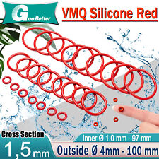 Silicone rubber rings for sale  Shipping to Ireland