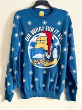 Simpsons christmas jumper for sale  SMETHWICK