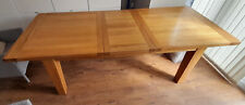 Extendable oak dining for sale  NOTTINGHAM