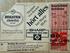 Ticket eintrittskarte hsv gebraucht kaufen  Rostock