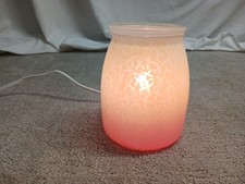 Aquecedor de cera Scentsy Hope Strength & Love fita rosa conscientização do câncer de mama comprar usado  Enviando para Brazil