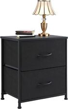 Nightstand fabric drawers for sale  Burlington