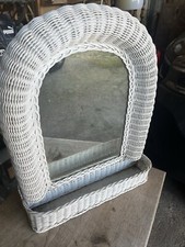 Miroir osier blanc d'occasion  Gien