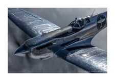 Silver spitfire photograph for sale  PONTEFRACT