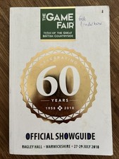 Game fair official for sale  BILLERICAY