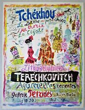 Terechkovitch constatin affich d'occasion  Les Lilas