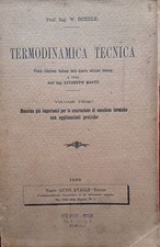 Termodinamica tecnica.i. ii. usato  Italia