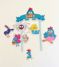 Decoração de bolo personalizada Galinha Pintadinha comprar usado  Enviando para Brazil