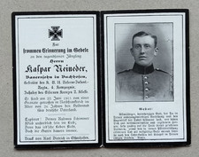 Sterbebild wk1 res gebraucht kaufen Sterbebild wk1 res gebraucht kaufen  Schwarzach