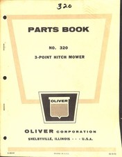 Oliver 320 parts for sale  USA