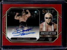 2023 Select WWE Scott Steiner Ringside Action Red Prizms autografado #10/60 comprar usado  Enviando para Brazil