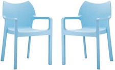 Dining chairs plastic for sale  NORTHAMPTON