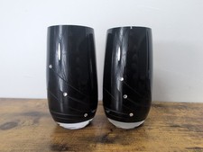 Pair dartington black for sale  WALSALL