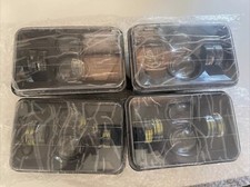 4x6" Inch LED HEADLIGHTS 4pcs Hi/LO Seal Beam Rectangular H4651,H4652,H4656 New comprar usado  Enviando para Brazil
