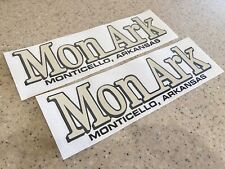 Adesivos MonArk Vintage Barco 10" Par Vinil Bronzeado e Preto + Frete GRÁTIS! comprar usado  Enviando para Brazil