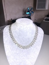 Silver plated collier usato  Italia
