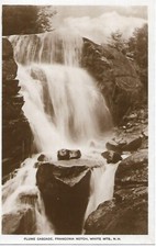 Cartão postal vintage não usado Flume Cascade Franconia entalhe cachoeiras branco Mtns NH comprar usado  Enviando para Brazil