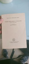 Poesie milanesi toscane usato  Bologna