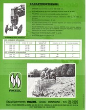 Prospectus déchaumeuse disque d'occasion  Marcillat-en-Combraille