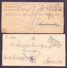 Faltbriefe 1864 1879 gebraucht kaufen  Bremen