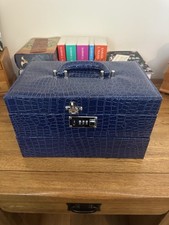 Jewellery box blue for sale  UK