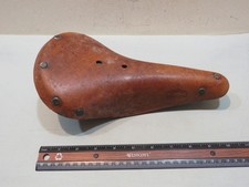Assento de bicicleta vintage Ideale TB 80 tipo gravação couro selim feito na França comprar usado  Enviando para Brazil