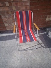 Folding deck chair for sale  COVENTRY