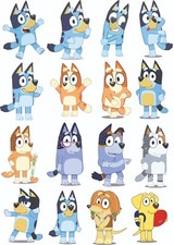 Bluey character sticker for sale  LEICESTER