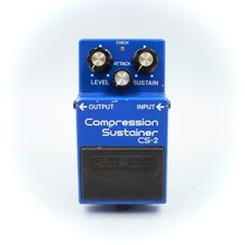 BOSS CS-2 lâmpada de verificação sustentadora de compressão azul 1982 MIJ ACA compressor 179200 comprar usado  Enviando para Brazil