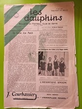 PROGRAMME FC CETTE SETE v EXILES MARSEILLE 1920 FOOTBALL FRANCE comprar usado  Enviando para Brazil