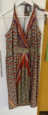 Neckholder kleid bunt gebraucht kaufen  Großerlach