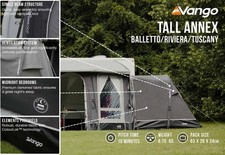 Vango tall annex for sale  HALIFAX