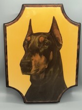 Vintage doberman pinscher d'occasion  Expédié en Belgium