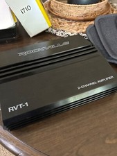 Amplificador estéreo Rockville RVT-1 1000w pico/250w RMS 2 canais amplificador de carro, usado comprar usado  Enviando para Brazil
