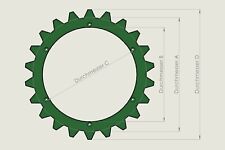 Universal spikes passend gebraucht kaufen  Holdorf