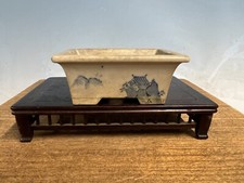 Lindo vaso de árvore bonsai tamanho Mame ou Shohin por Maruto 3 1/2” #23 comprar usado  Enviando para Brazil