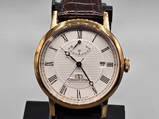 Relógio masculino Orient Star elegante clássico ouro EL09001W reserva de energia 38 mm venda nos EUA comprar usado  Enviando para Brazil