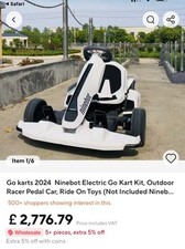 Ninebot karting segway for sale  OXFORD