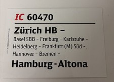 Riginal zuglaufschild 60470 gebraucht kaufen  Sehnde