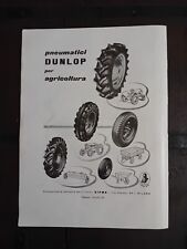 Pubblicità pneumatici dunlop usato  Brescia