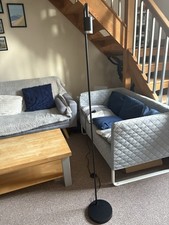Floor lamp black for sale  NORWICH