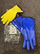 Trockentauch handschuhe blau gebraucht kaufen  Moosburg a.d.Isar