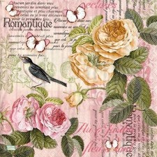 Serviettes papier roses d'occasion  Eu